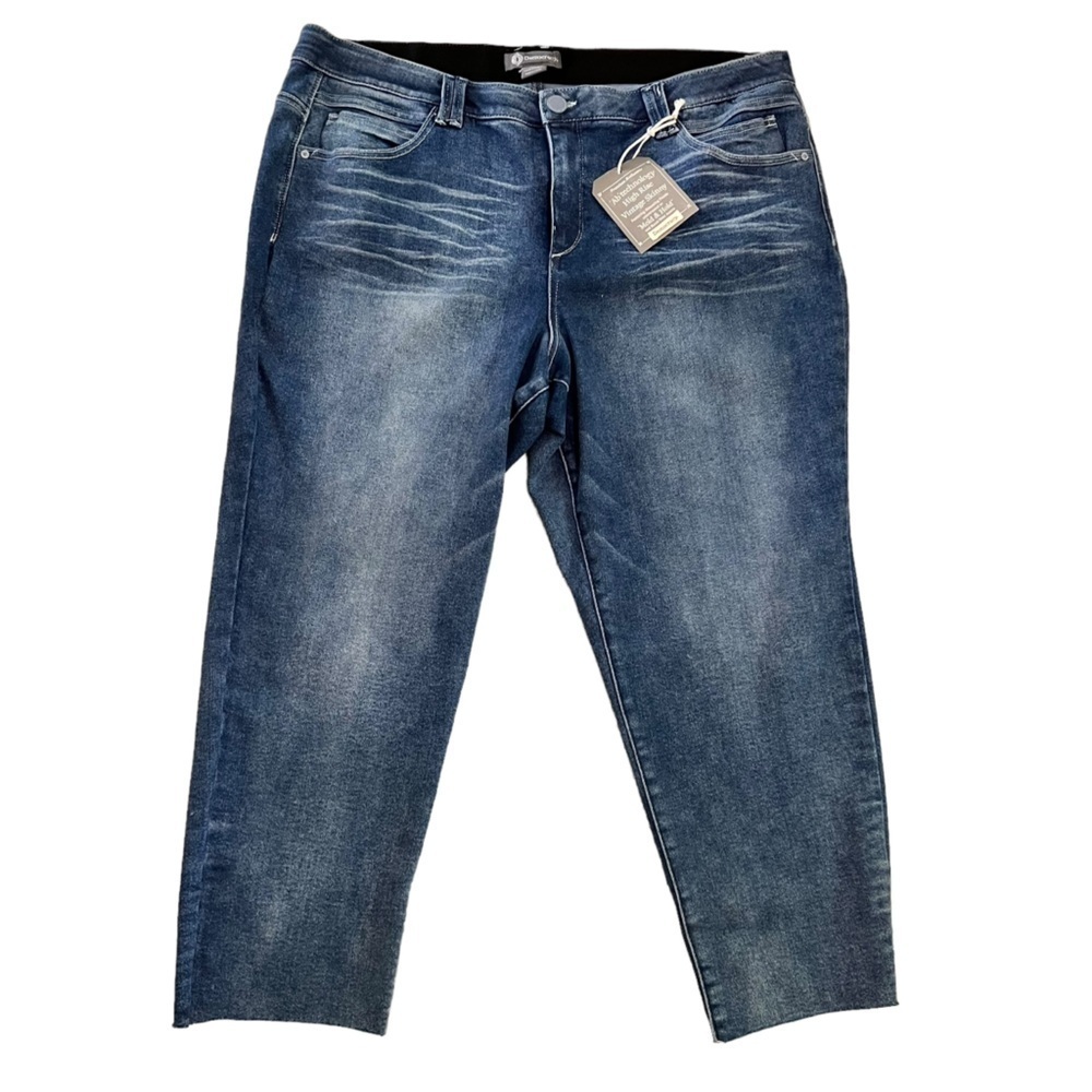 Democracy‎ High Rise Vintage Skinny Jeans Size 24W New with Tags Slimming Panels